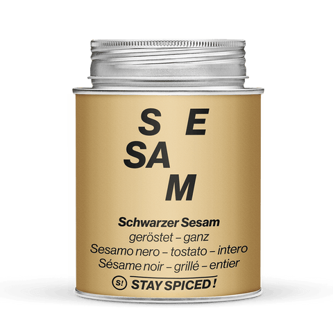 Sesam schwarz - geröstet, ganz - STAY SPICED ! - 50264xL