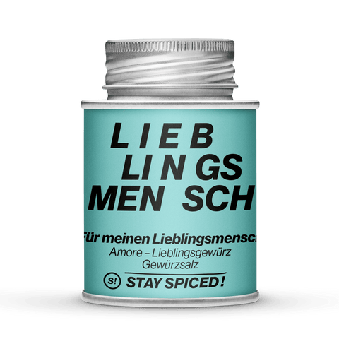 S! Sonderedition LIEBLINGSMENSCH | Gewürze Set | 1er Geschenkbox - STAY SPICED ! - S57013