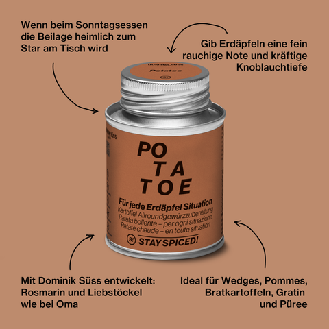 Potatoe, pour toutes les situations avec les pommes de terre - Le couteau suisse de la pomme de terre