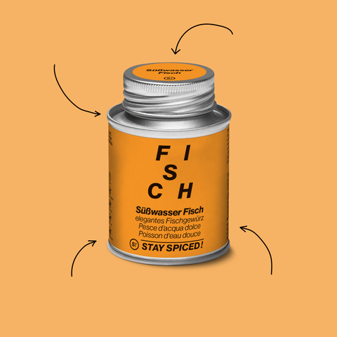 Süßwasser Fisch - elegantes Fischgewürz - STAY SPICED ! - 62006xM