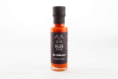 Bio Chili-Sauce - Trinidad Scorpion - Mühlviertler Feuerzeug - STAY SPICED ! - 80206x