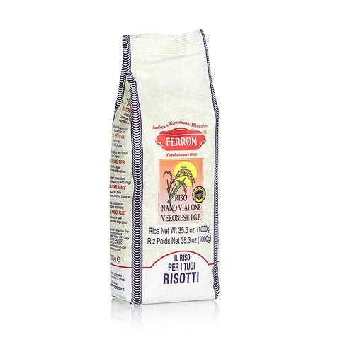 Vialone Nano, Risotto Rundkornreis, Ferron, 1 kg - STAY SPICED ! - 915423