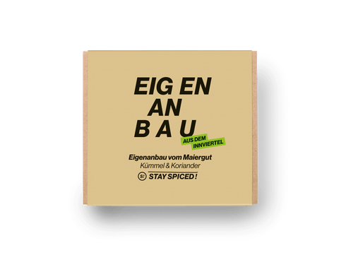 Maiergut Koriander und Kümmel | Gewürze Set | 2er Geschenkbox - STAY SPICED ! - 59043x