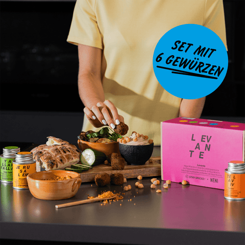LEVANTE | Gewürze Set |6er Geschenkbox - STAY SPICED ! - 59039x