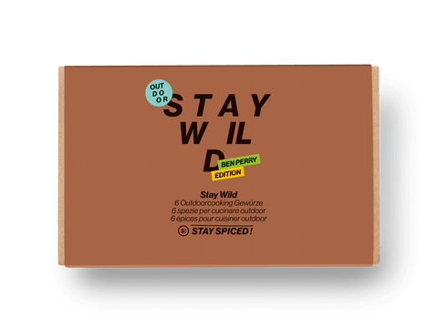 STAY WILD EDITION Ben Perry | Gewürze Set | 6er Geschenkbox - STAY SPICED ! - 59040x