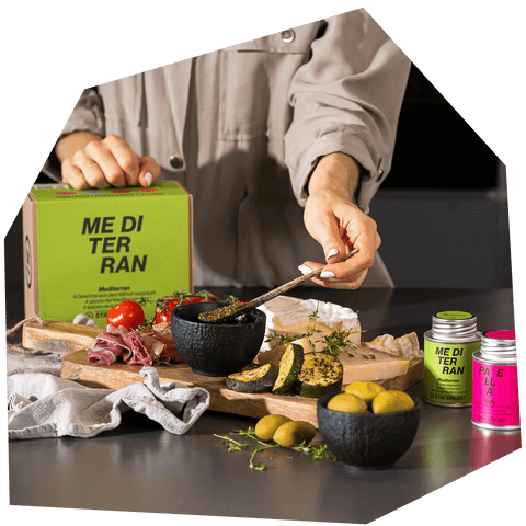 MEDITERRAN | Gewürze Set |4er Geschenkbox - STAY SPICED ! - 59006x