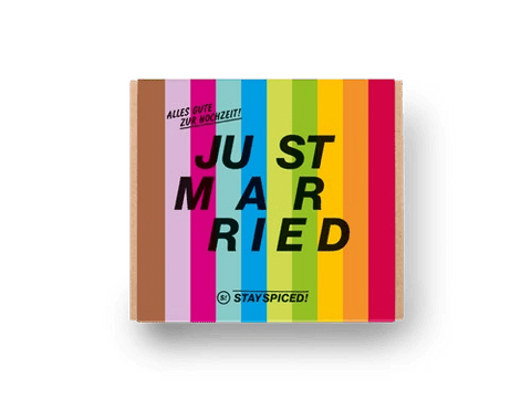 Just Married - TOGETHER| Geschenke Set | 2 Gewürze - STAY SPICED ! - 59047x