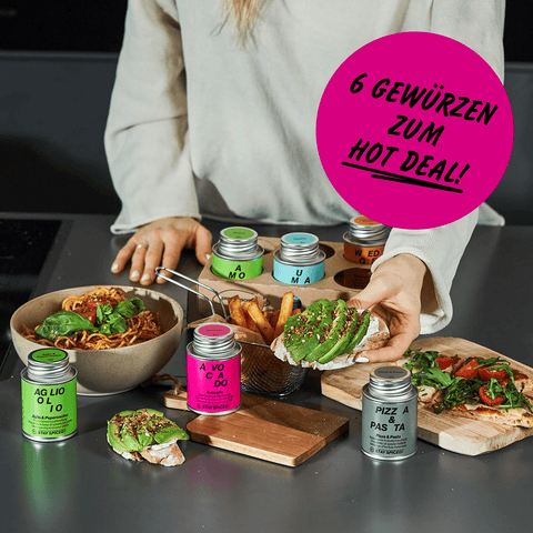 BESTSELLER | Gewürze BUNDLE | 6 Gewürze im Vorteilsset - STAY SPICED ! - 59514x