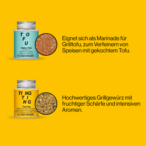 ASIA | Gewürze Set | 4er Geschenkbox - STAY SPICED ! - 59005x