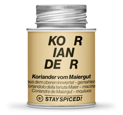 Koriander gemahlen vom Maiergut - STAY SPICED ! - 50310xM