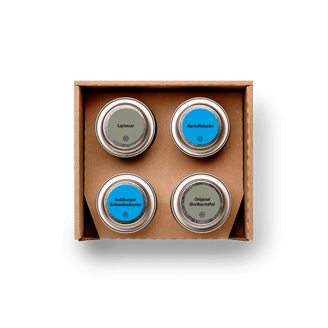 HAUSMANNSKOST | Gewürze Set | 4er Geschenkbox - STAY SPICED ! - 59009x