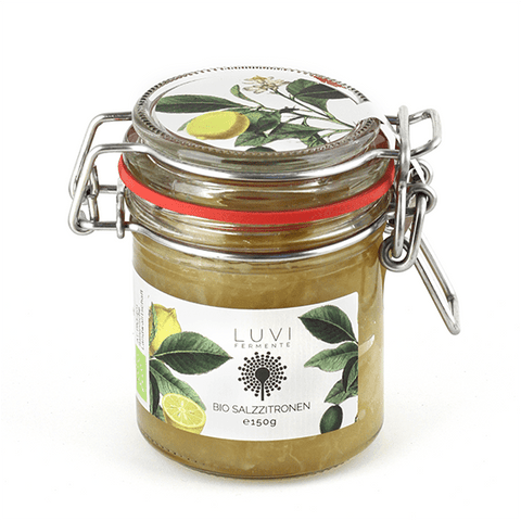 Bio Salzzitronen, 150g Glas, Luvi Fermente - STAY SPICED ! - 77222x