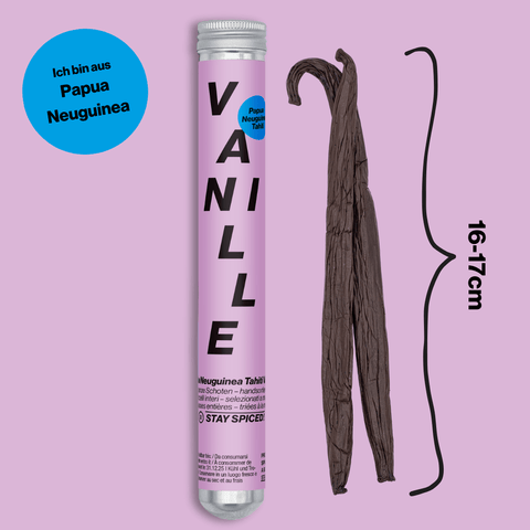 Gourmet Vanille - ganze Schote - Papua Neuguinea - STAY SPICED ! - 58200xD100