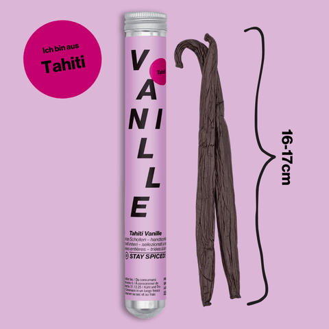 Tahiti Vanille - ganze Schoten - STAY SPICED ! - 58207xMH