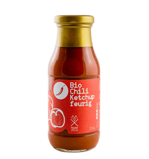 Bio Chiliketchup - feurig - Mühlviertler Feuerzeug - STAY SPICED ! - 80221x