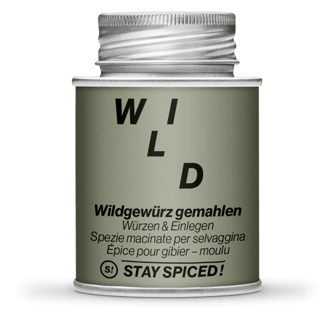 Wildgewürz gemahlen - STAY SPICED ! - 60023xM