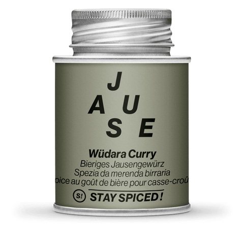 Wüdara Curry, Bieriges Jausengewürz - STAY SPICED ! - 60026xM