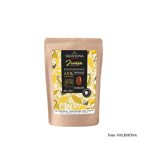 Valrhona Jivara, Milchschokolade 40%, Callets, 250 g - STAY SPICED ! - 956598
