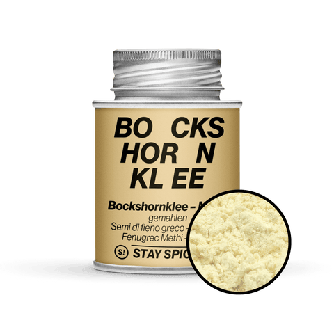 Bockshornkleesaat - Methi - Samen - gemahlen - STAY SPICED ! - 50109xM