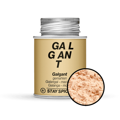 Galgant - Fieberwurzel - gemahlen - STAY SPICED ! - 50121xM