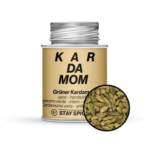 Kardamom grün ganz - 1.Qualität - STAY SPICED ! - 50123xM