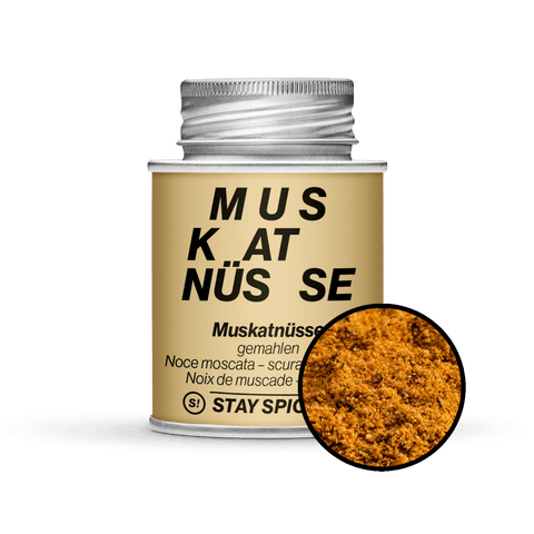 Muskatnüsse dunkel gemahlen - STAY SPICED ! - 50146xM