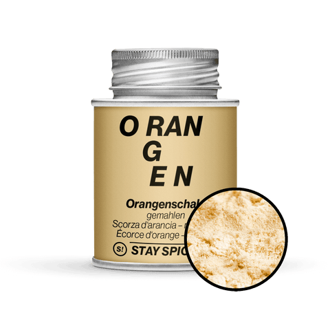 Orangenschalen gemahlen - STAY SPICED ! - 50150xM