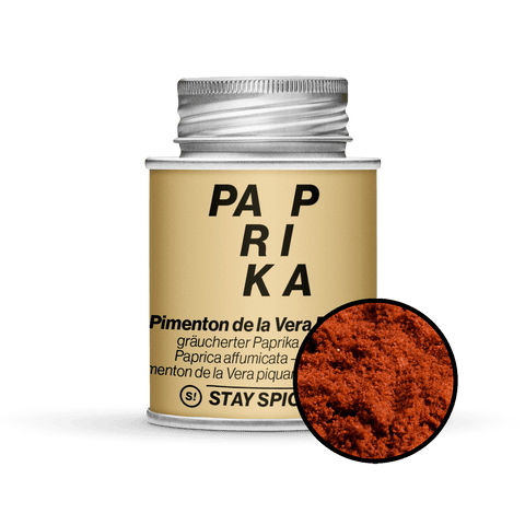 Pimenton de la Vera Picante - Paprika geräuchert scharf - STAY SPICED ! - 50156xM