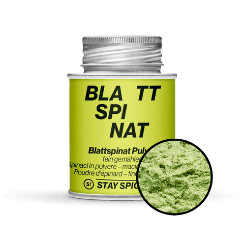 Spinat Pulver - Blattspinat - fein gemahlen - STAY SPICED ! - 50184xM