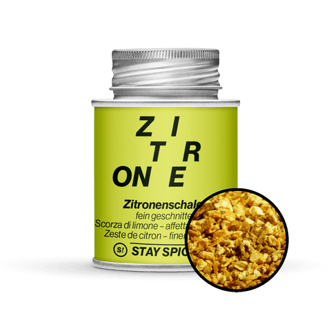 Zitronenschale fein geschnitten - STAY SPICED ! - 50200xM