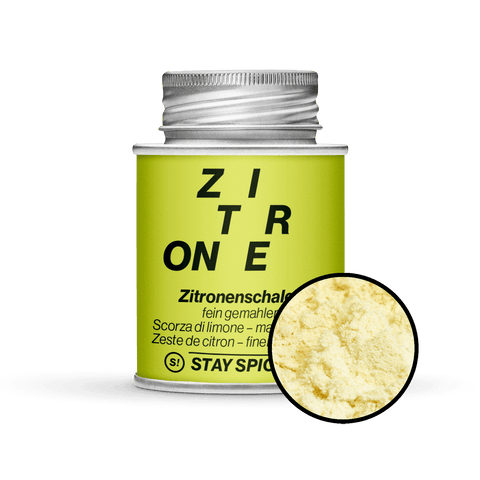 Zitronenschalen fein gemahlen - STAY SPICED ! - 50201xM