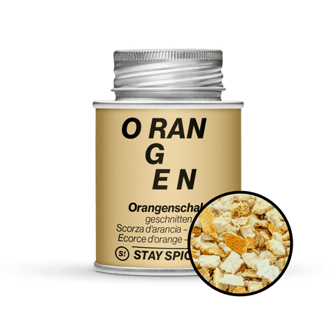 Orangenschale geschnitten - STAY SPICED ! - 50241xM