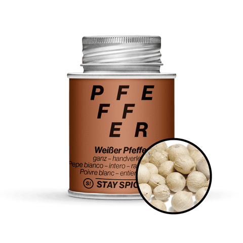 Pfeffer weiss ganz handverlesen - STAY SPICED ! - 52105xM