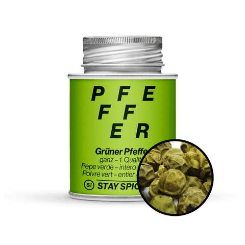 Pfeffer grün ganz "Malabar - 1.Qualität" - STAY SPICED ! - 52110xM