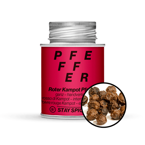 Roter Kampot Pfeffer - ganz - STAY SPICED ! - 52212xM