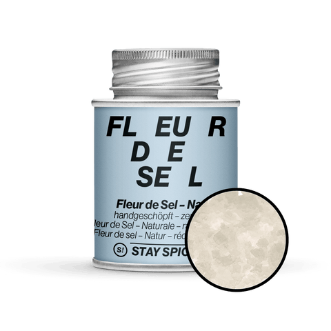 Fleur de Sel / Flor de Sal - Natural - zertifiziert - STAY SPICED ! - 54301xM