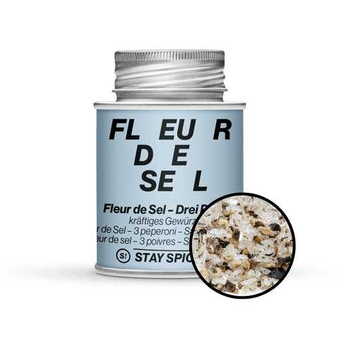 Fleur de Sel / Flor de Sal - Drei Pfeffer - STAY SPICED ! - 54304xM