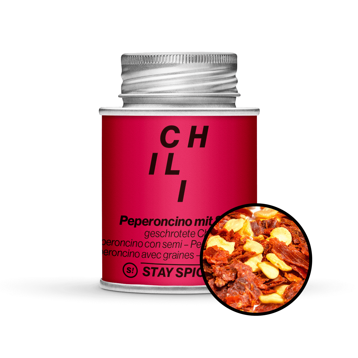 Chili / Pepperoncino Red, Crushed with Seeds – STAY SPICED !