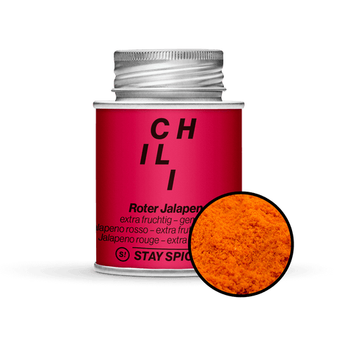 Jalapeno Chili, rot gemahlen - Extra Fruchtig! - STAY SPICED ! - 56021xM