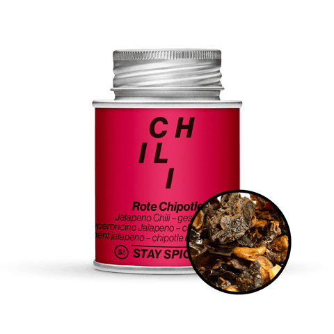Jalapeno-Chili rot "Chipotled" geschrotet - STAY SPICED ! - 56025xM