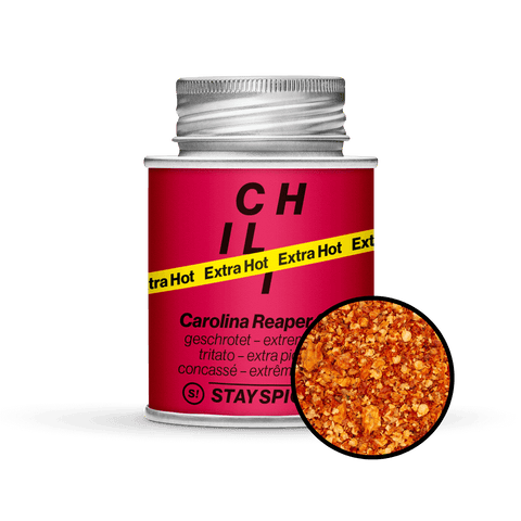 Carolina Reaper - geschrotet - EXTRA SCHARF - STAY SPICED ! - 56034xM