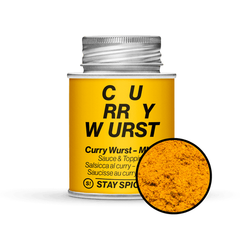Curry Wurst Gewürzmischung - mild - STAY SPICED ! - 60004xM