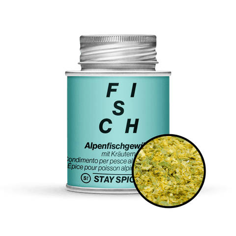 Alpenfischgewürz mit Kräutern - STAY SPICED ! - 60008xM