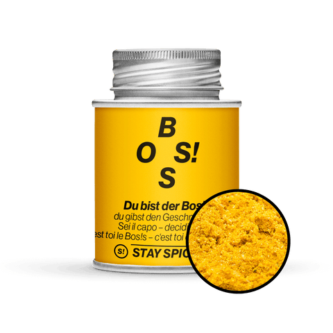 BOS!S – Du bist der Boss, du gibst den Geschmack an! - STAY SPICED ! - 60014xM