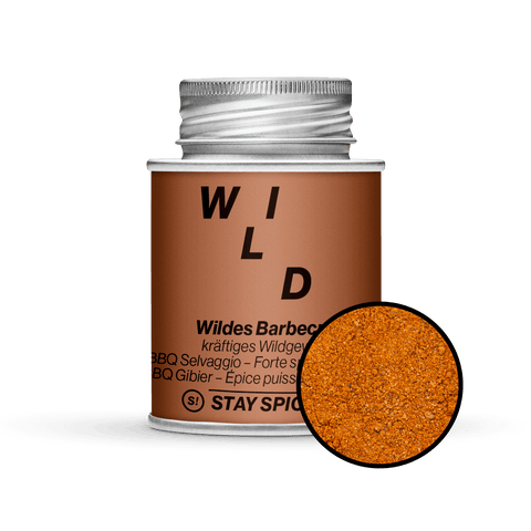 Wildes Barbecue - kräftiges Wildgewürz - STAY SPICED ! - 60122xM