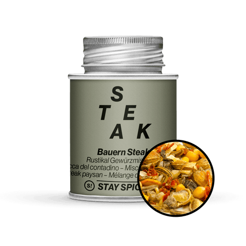 Bauern Steak rustikal Gewürzzubereitung - STAY SPICED ! - 61012xM