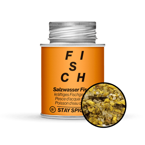 Salzwasser Fisch - kräftiges Fischgewürz - STAY SPICED ! - 62014xM