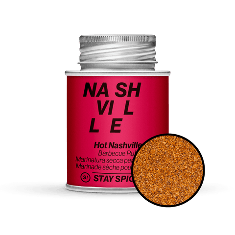 Hot Nashville BBQ - Barbecue Rub - STAY SPICED ! - 62034xM