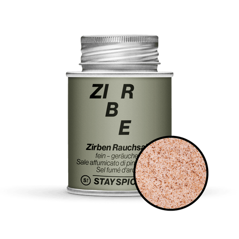 Zirben Rauchsalz - fein, geräuchert - STAY SPICED ! - 62046xM