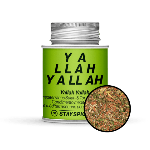 Yallah Yallah, mediterranes Salat- & Topping-Gewürz - STAY SPICED ! - 66016xM
